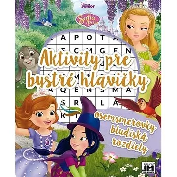 Aktivity pre bystré hlavičky Sofia prvá: osemsmerovky, bludiská, rozdiely (8595593825571)
