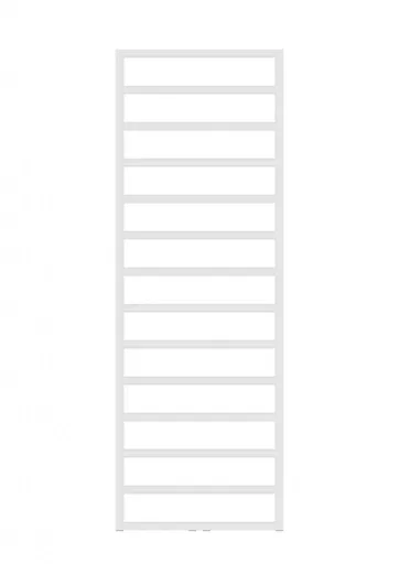 HOPA Koupelnový radiátor PERTH bílá barva Barva Bílá, Doporučená topná tyč (W) 600, Rozměr A 60, Rozměr C 120, Skutečný rozměr radiátoru (v mm) 600 x 1200 mm, Typ připojení Středové 50 mm RADPER601235SP