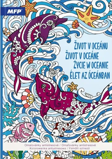 Omalovánky antistresové Život v oceánu