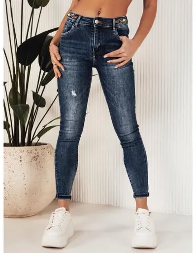 Dámské džínové kalhoty BUSOT modré