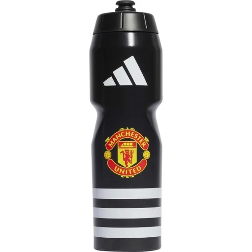 adidas MANCHESTER UNITED FC BOTTLE 750 ML Láhev na vodu, černá, velikost 750 ML