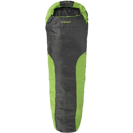 LOAP GALERAS Spací pytel, černá, velikost 220 cm - pravý zip