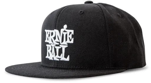 Ernie Ball Stacked Logo Hat Black