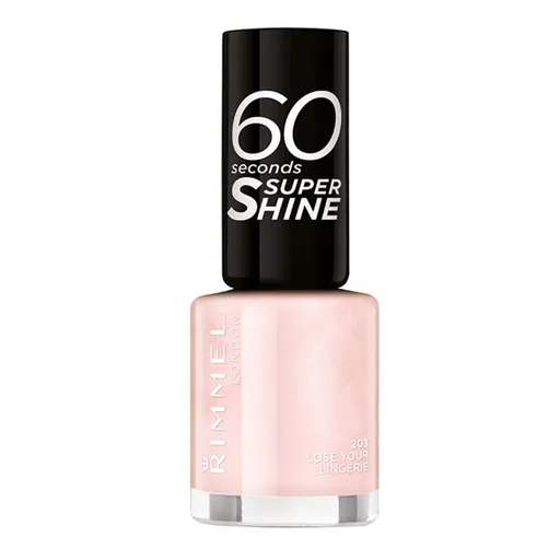 Rimmel Lak na nehty 60 Seconds Super Shine 8 ml 203 Lose Your Lingerie