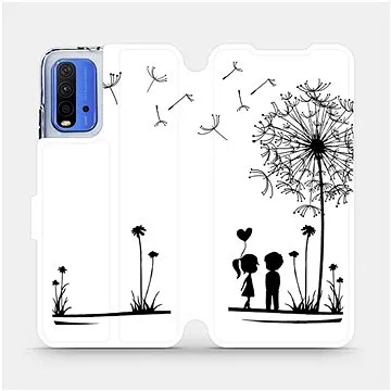 Flipové pouzdro na mobil Xiaomi Redmi 9T - MH16P Dvojice s pampeliškou (5903516624164)