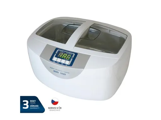 Čistička ultrazvuková GETI GUC2501 2,5L - rozbaleno - bez originální krabice