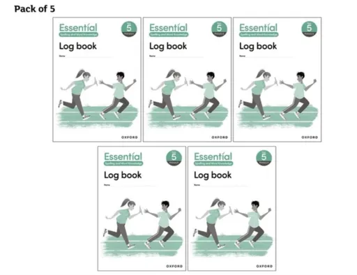 Essential Spelling and Word Knowledge: Year 5: Year 5 Log Book Pack of 5 - Claire Hewitt