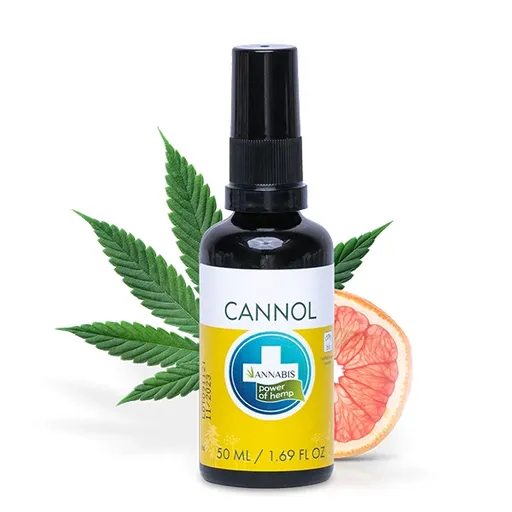 CANNOL BIO Konopný olej pro celé tělo - 50 ml - Annabis