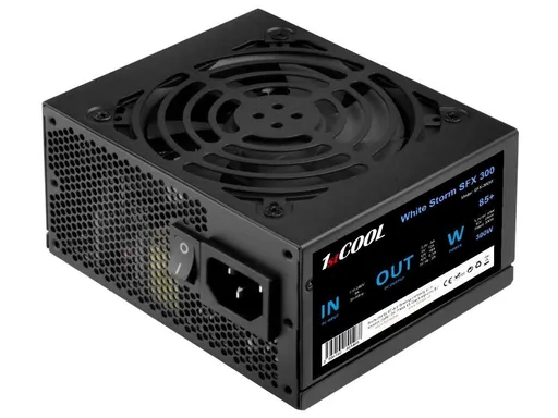 1stCOOL Zdroj White Storm SFX 300 85+, 300W, SFX, černá
