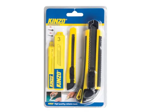 Nůž odlamovací KINZO 9384 sada 4ks
