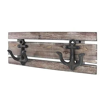 Nástěnný věšák Ditro, 36 cm, hnědá (HA00575)