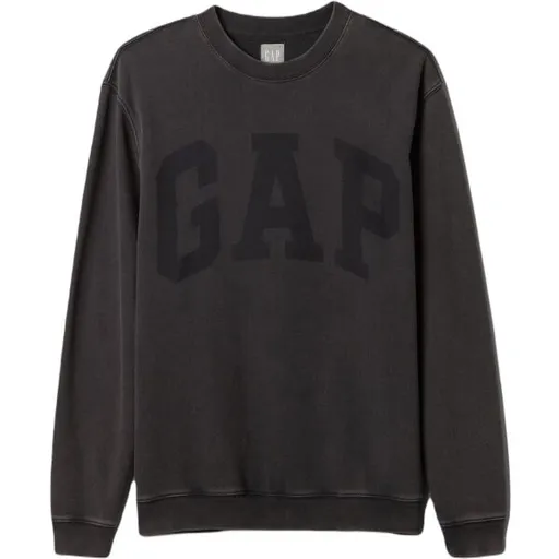 GAP TONAL LOGO Pánská mikina, černá, velikost