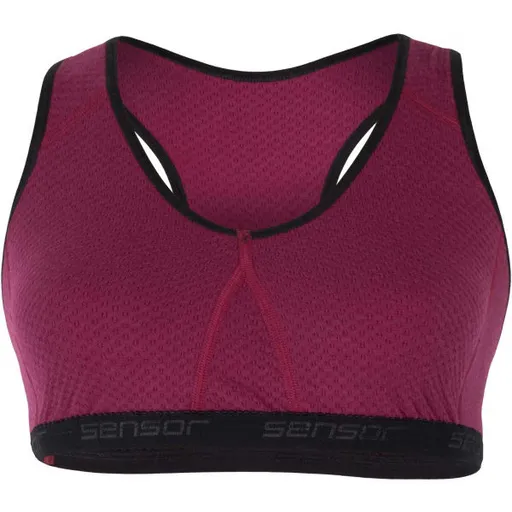 Sensor MERINO DF Podprsenka, vínová, velikost
