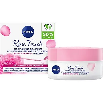 NIVEA Rose Care Moisturizing Gel Cream 50 ml (9005800339702)