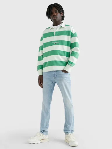 Tommy Jeans pánské světle modré džíny SCANTON DM0DM16048 34/32