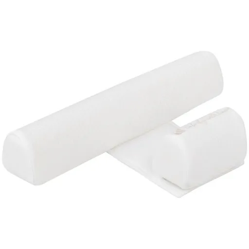 KikkaBoo Polohovací podložka pro novorozence z paměťové pěny Airknit White