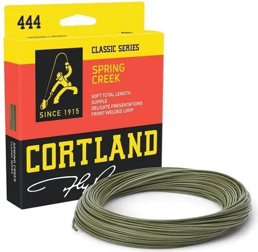 Cortland muškařská šňůra 444 classic spring creek freshwater olive 90 ft - wf2f