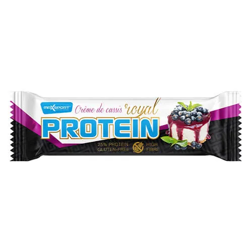 Max Sport Royal Proteinová tyčinka Créme de Cassis 60 g