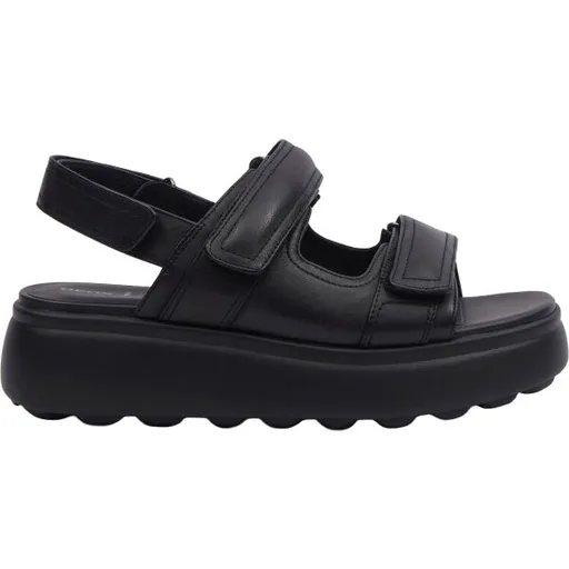 Geox D SPHERICA EC4.1 S Dámské sandály, černá, velikost