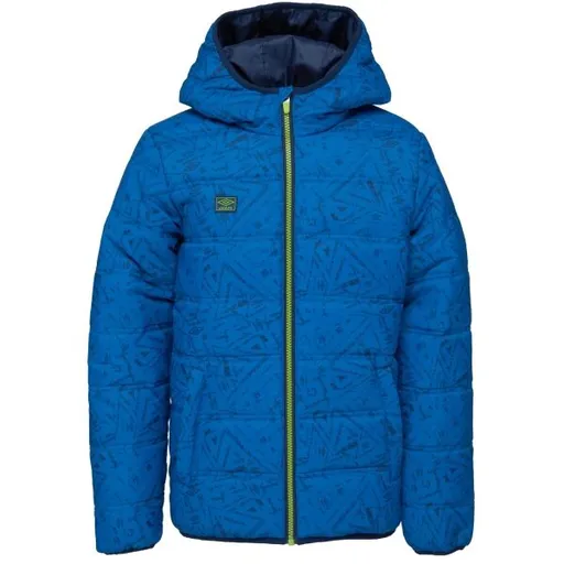 Umbro IMODY Lehká dětská prošívaná bunda, modrá, velikost 116-122