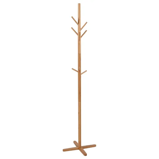 Stojanový věšák B016 NAT, bambus