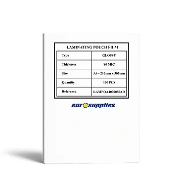 EUROSUPPLIES A4/160 samolepící - balení 100 ks (LAMPOA4000080AD)
