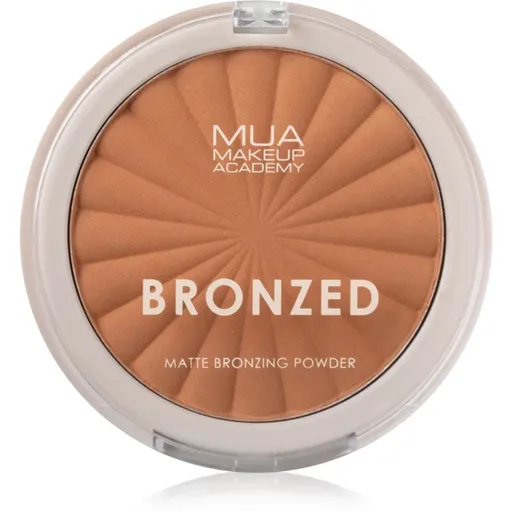 MUA Makeup Academy Bronzed bronzující pudr odstín 100 8.5 g