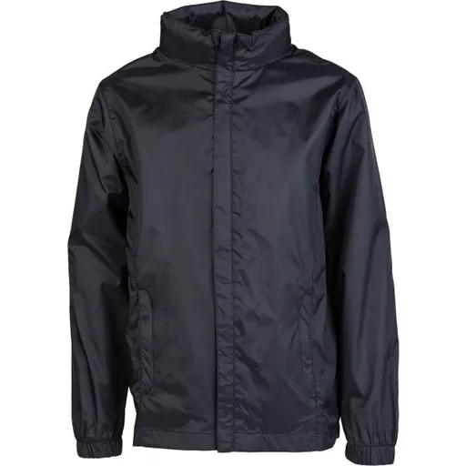 Kensis WINDY JR Chlapecká šusťáková bunda, černá, velikost 116-122