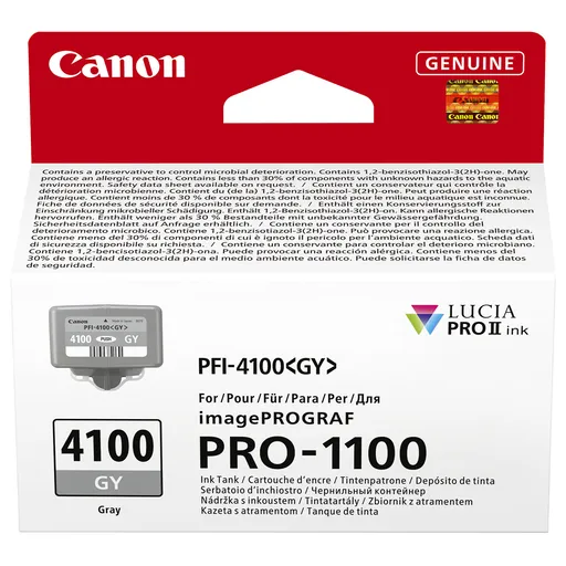 Canon PFI-4100 6783C001 šedá (grey) originální cartridge