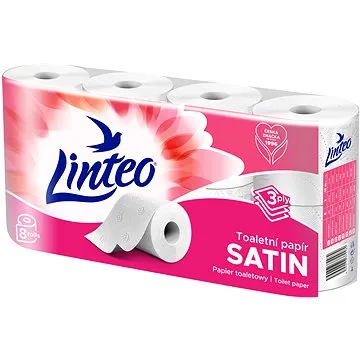 LINTEO Satin Bílý (8 ks)  (8594158372482)