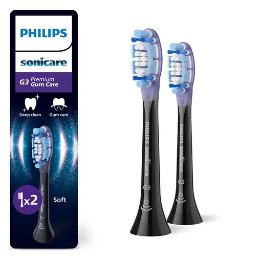 Philips Sonicare Premium Gum Care, Balení 2 ks hlavic kartáčku, HX9052/88 + dárek zdarma