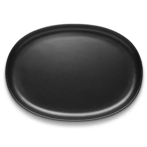 Servírovací talíř NORDIC KITCHEN 32 cm, černá, kamenina, Eva Solo