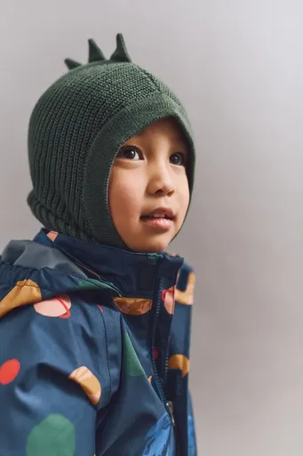 Bavlňený nákrčník Liewood Hanibal Dino Balaclava