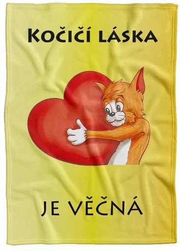 Deka Kočičí láska je věčná (Podšití beránkem: NE)