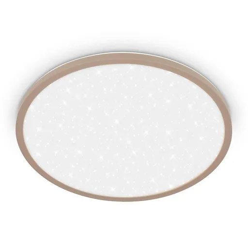 BRILONER Slim svítidlo LED panel pr.37,5 cm - 22W, 3000lm, hvězdné nebe, neutrální bílá, béžová 7654011