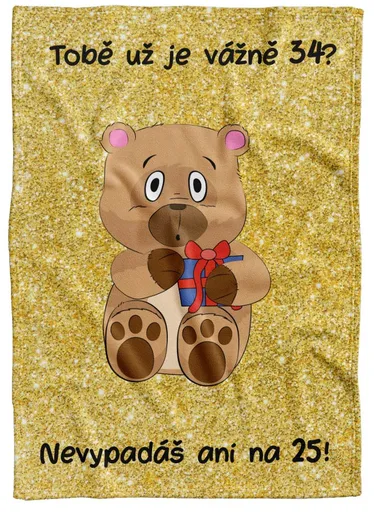 Deka Tobě už je tolik? (věk: 34, Podšití beránkem: NE)