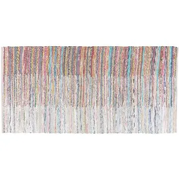 Barevný tkaný bavlněný koberec 80x150 cm MERSIN, 57558 (beliani_57558)