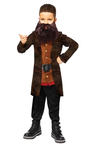 Amscan Dětský kostým - Hagrid Velikost - děti: M: 128 cm