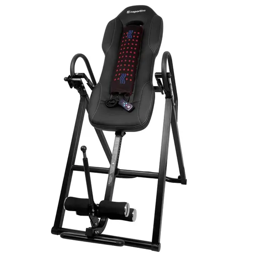 Vyhřívané autotrakční lehátko inSPORTline Inverso Heaty černá