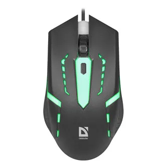 Defender Hit MB-601 Myš drátová, černá, 1200DPI