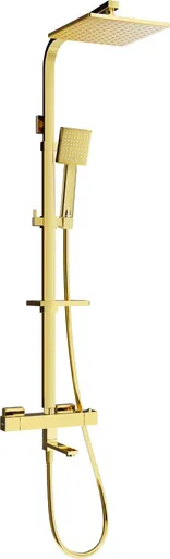 MEXEN/S CQ45  vanový sloup s termostatickou baterií, zlato 779104595-50