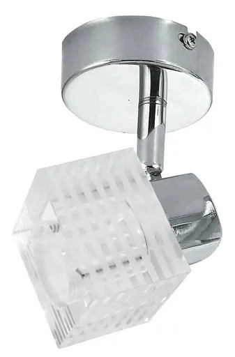 Nástěnná lampa 1x40W G9 křišťálové chromové stínidlo Malachit