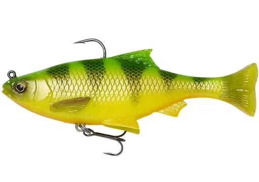 Savage gear gumová nástraha 3d pulse tail firetiger 2 ks-10 cm 17,5 g