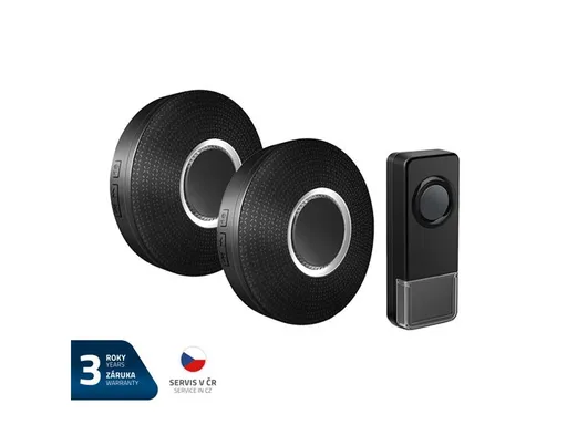 Zvonek bezdrátový GETI GWD205B sada