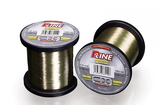 P-line vlasec cx premium zelený 1000 m-průměr 0,28 mm / nosnost 7,95 kg