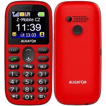 Aligator A510 Senior červená (A510RB)