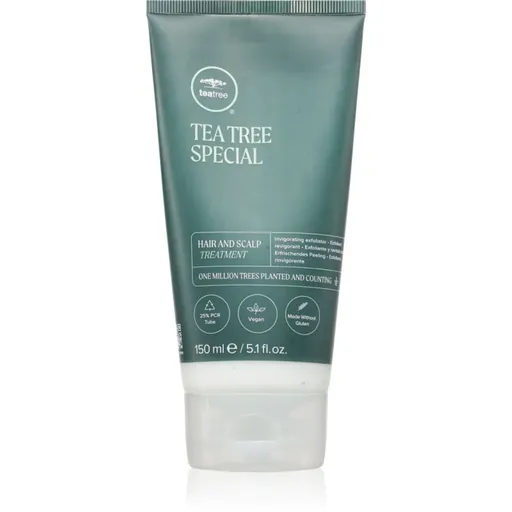 Paul Mitchell Tea Tree Special Hair And Scalp Treatment osvěžující čisticí peeling pro vlasovou pokožku 150 ml