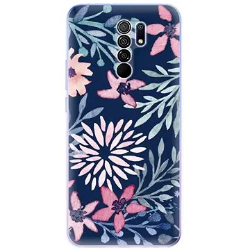 iSaprio Leaves on Blue pro Xiaomi Redmi 9 (leablu-TPU3-Rmi9)