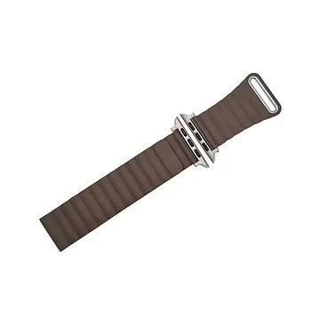 Drakero Kožený řemínek Elegance pro Apple Watch 38mm / 40mm / 41mm hnědý (10074-38)