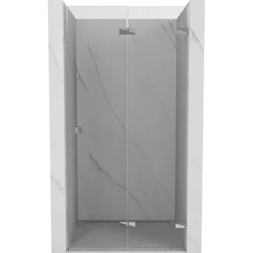 MEXEN/S Lunar-F skládací sprchové dveře pravé 65, transparent, chrom 836-065-000-01-00-P